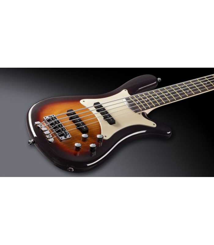Basse électrique Warwick Streamer CV - 5 cordes - passive - passive Burst High Polish