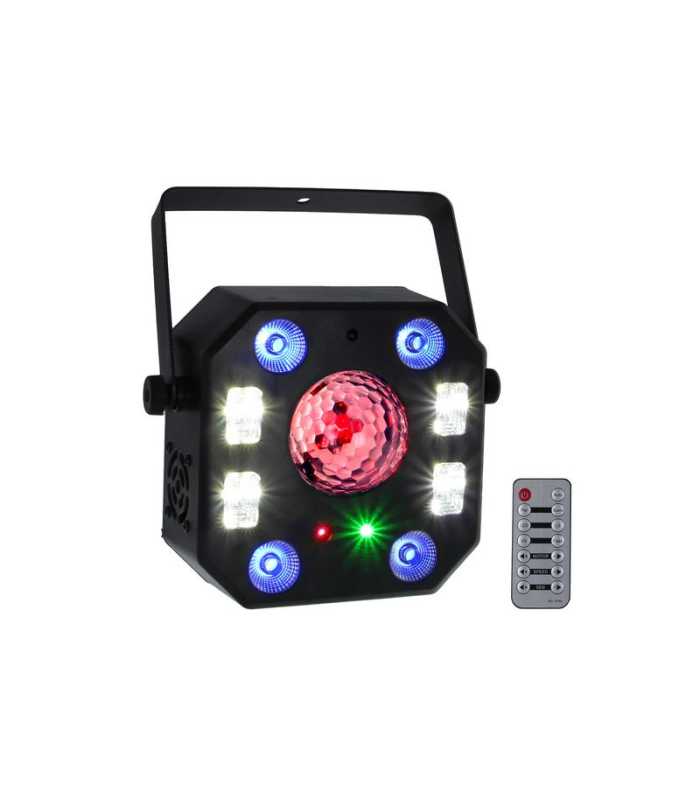 Juego de luces multiefecto Power Lighting METEOR TERRA