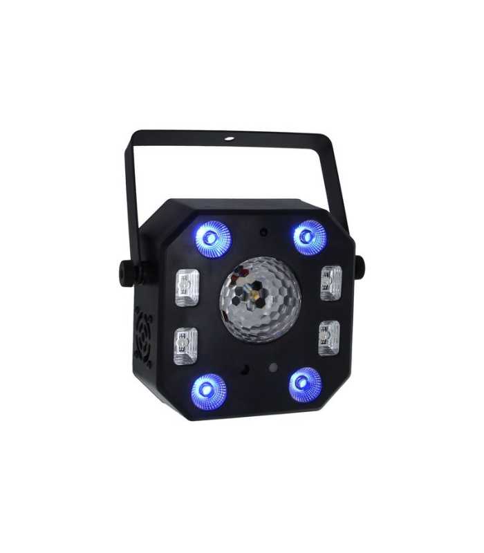 Juego de luces multiefecto Power Lighting METEOR TERRA