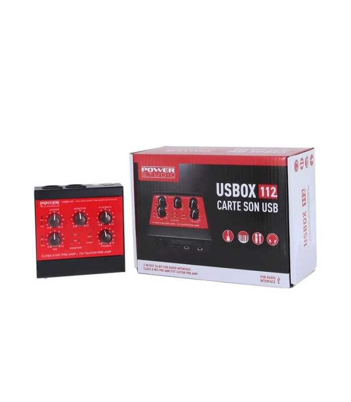 Interface audio Power Studio USBOX 112