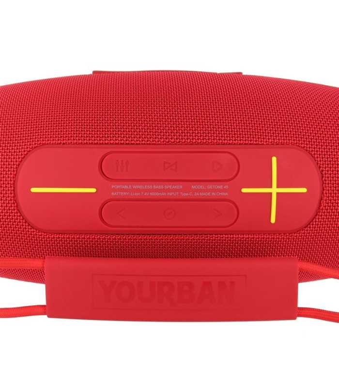 Enceinte nomade Yourban GETONE 45 RED