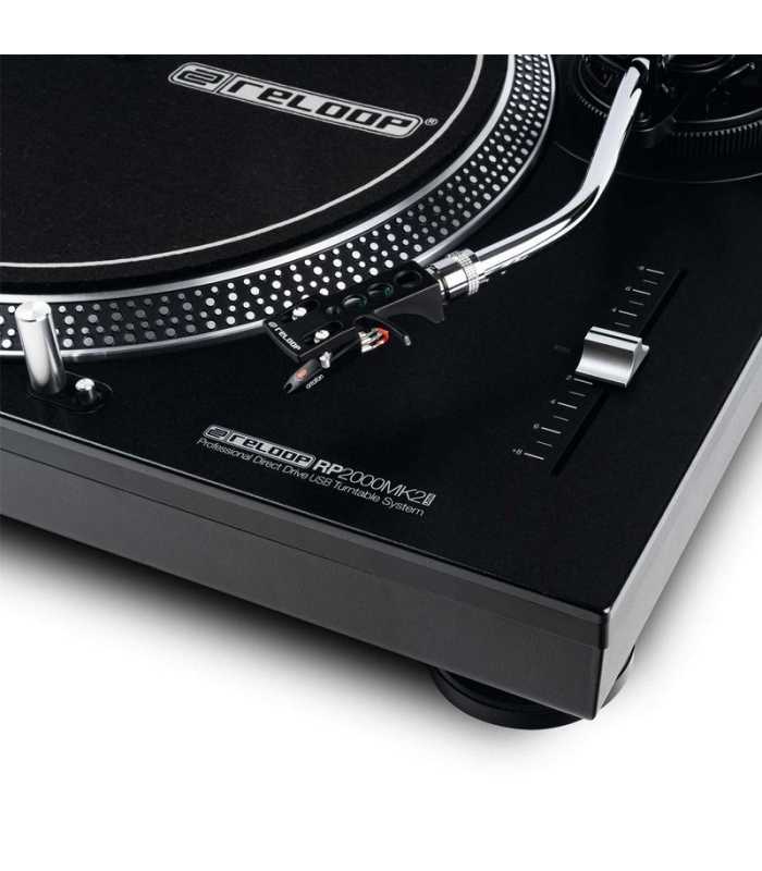 Plato giratorio de vinilo Reloop RP 2000 USB MK2 Direct Drive