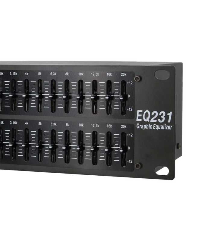 Equaliseur 2x30 Bandes Power Acoustics EQ 231