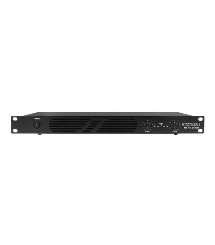 Amplificateur 2x180W RMS Definitive Audio MA 1U 2180D
