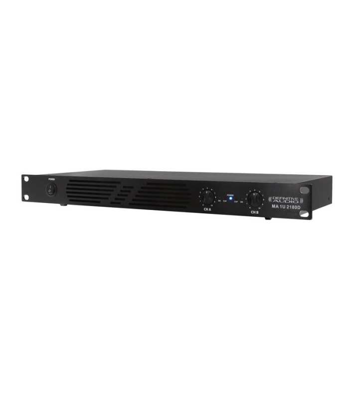 Amplificador Definitive Audio MA 1U 2180D 2x180W RMS