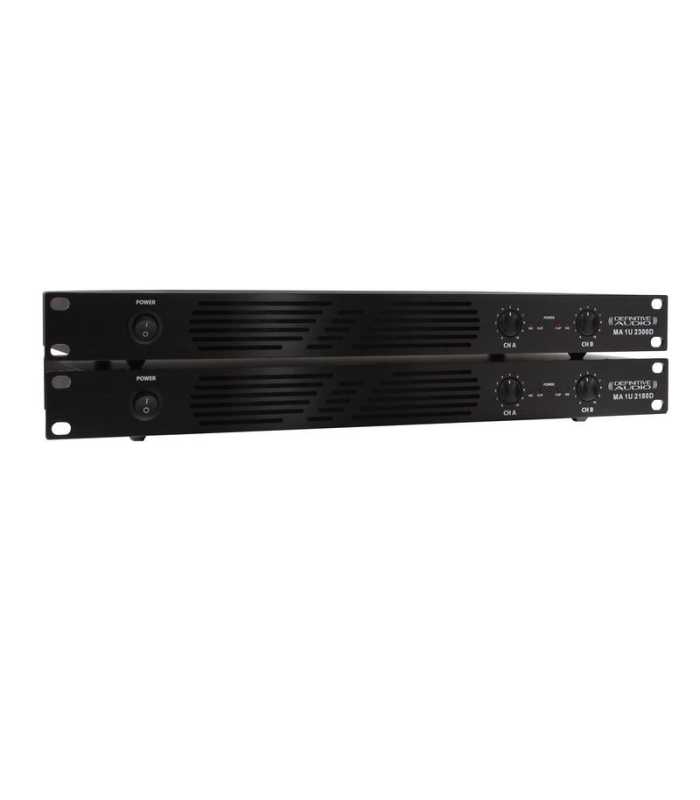 Amplificador Definitive Audio MA 1U 2180D 2x180W RMS