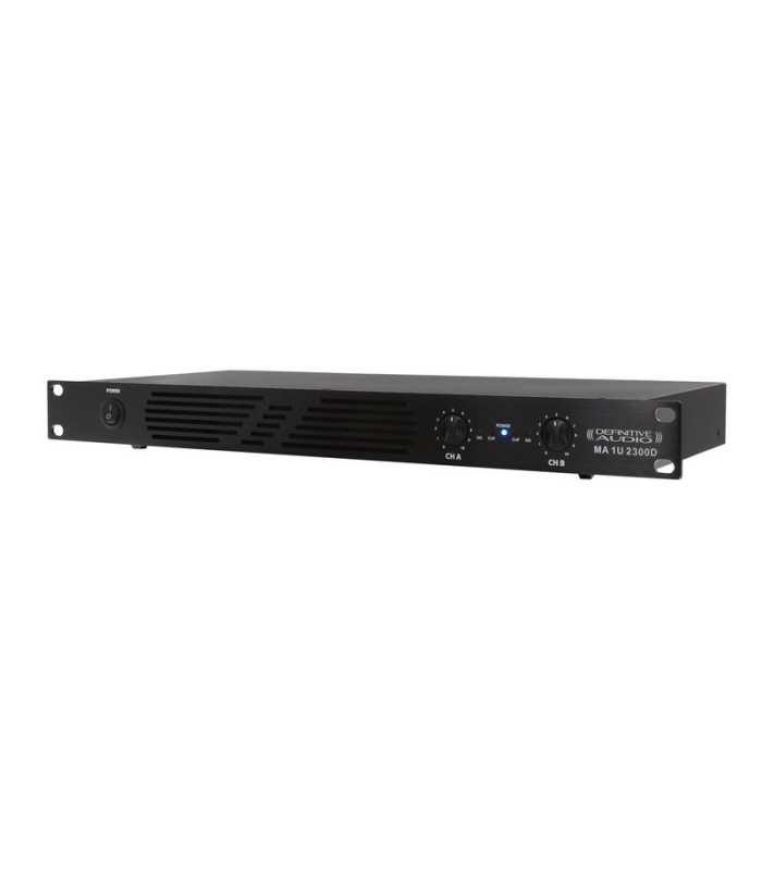 Amplificateur 2x300W RMS Definitive Audio MA 1U 2300D
