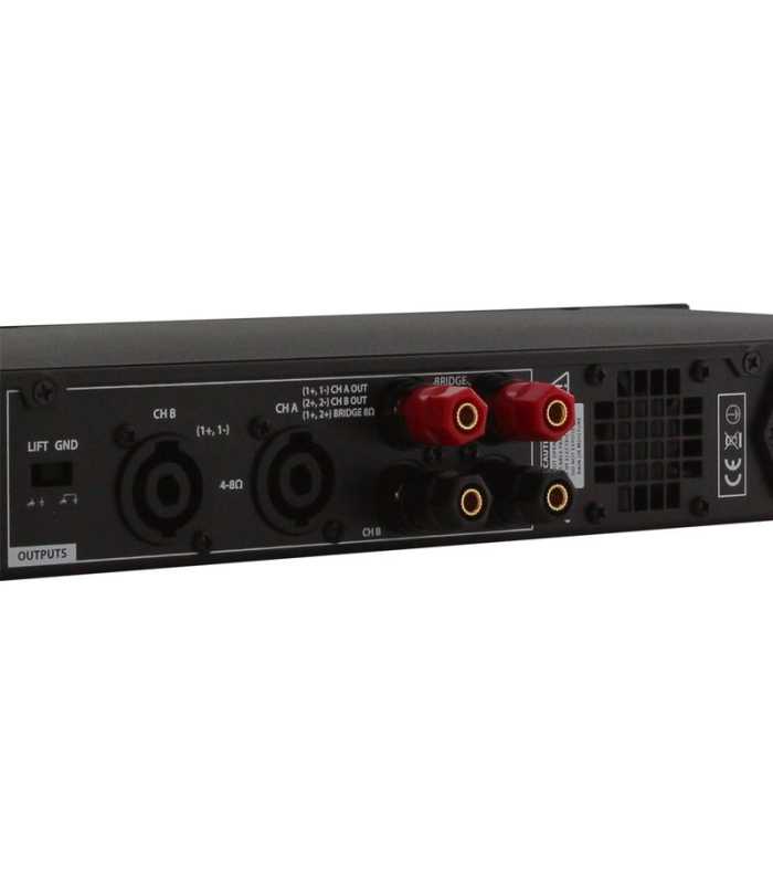 Amplificateur 2x300W RMS Definitive Audio MA 1U 2300D