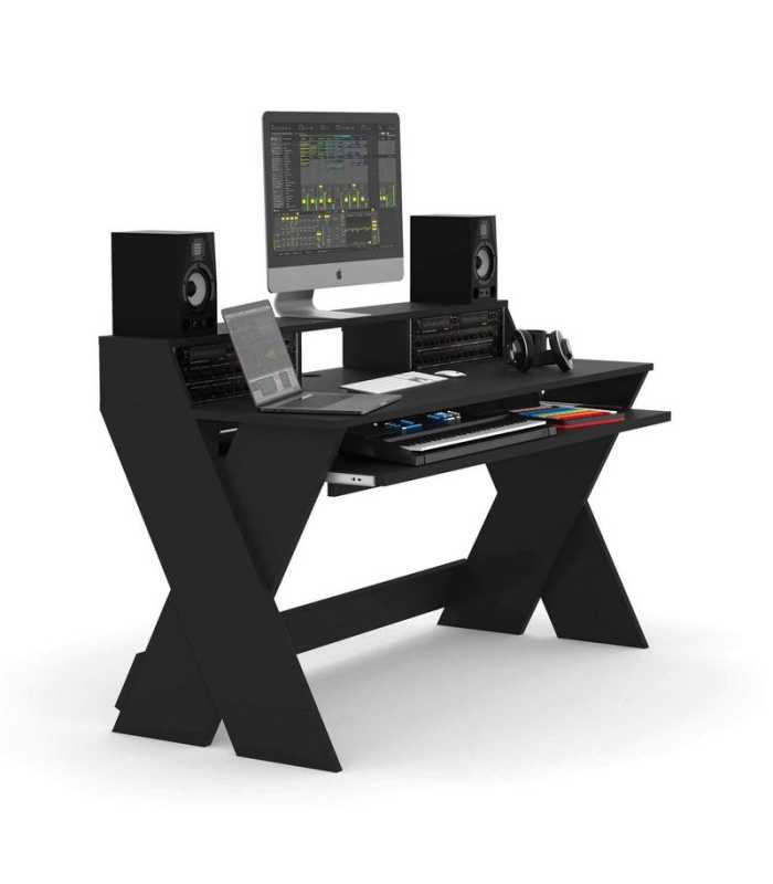 Poste de travail de studio Glorious DJ SOUND DESK PRO BLACK