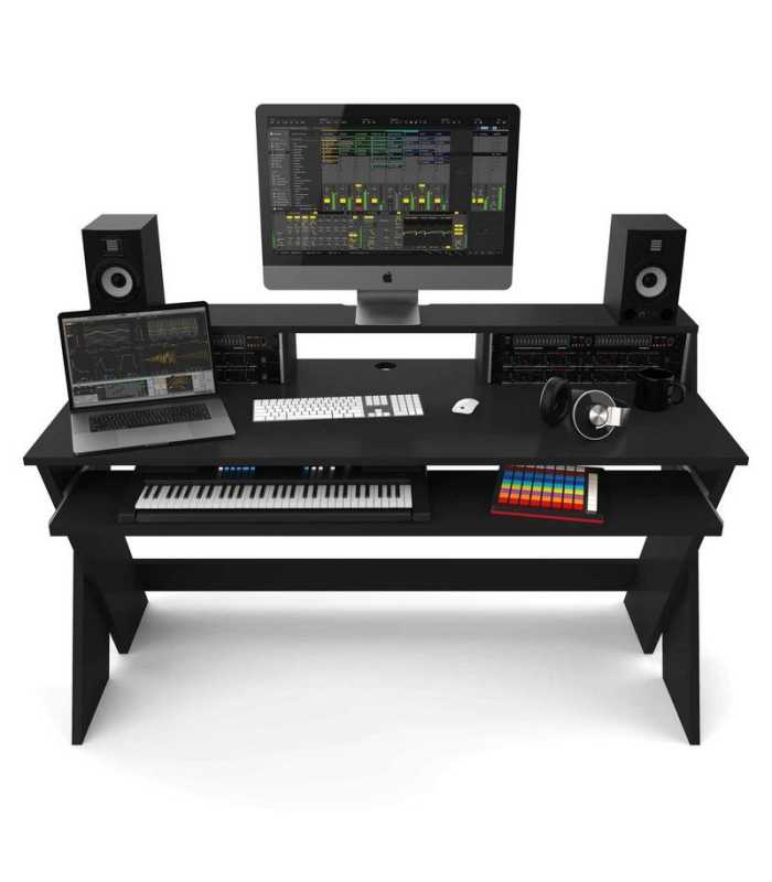 Poste de travail de studio Glorious DJ SOUND DESK PRO BLACK