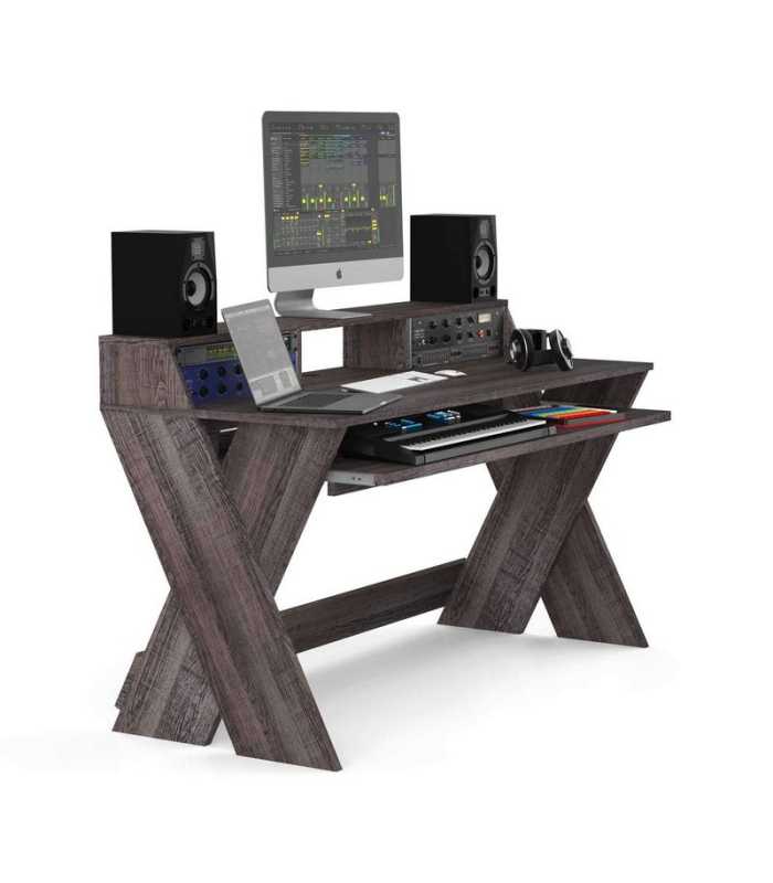 Estación de trabajo de estudio Glorious DJ SOUND DESK PRO WALNUT