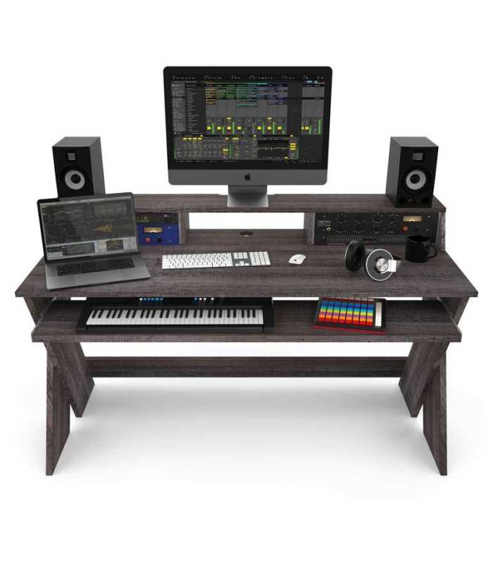 Poste de travail de studio Glorious DJ SOUND DESK PRO WALNUT