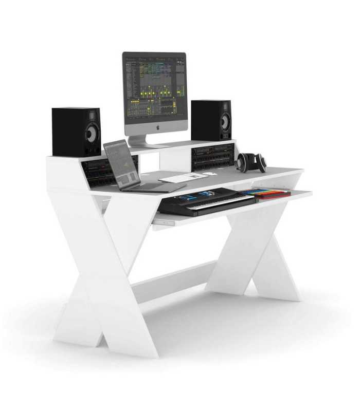 Estación de trabajo de estudio Glorious DJ SOUND DESK PRO WHITE