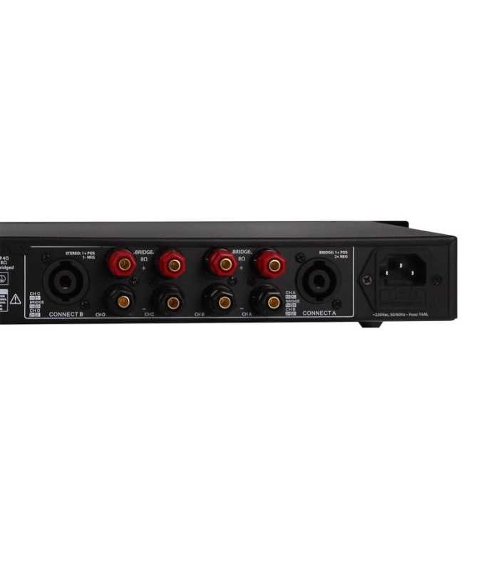 Amplificateur 4 canaux Definitive Audio QUAD 1U 150D