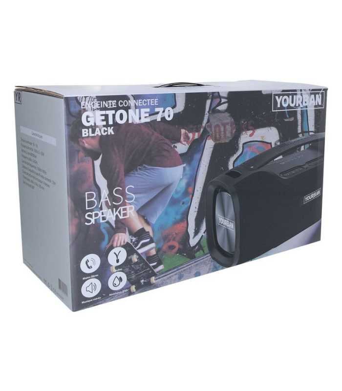 Enceinte nomade Yourban GETONE 70 BLACK