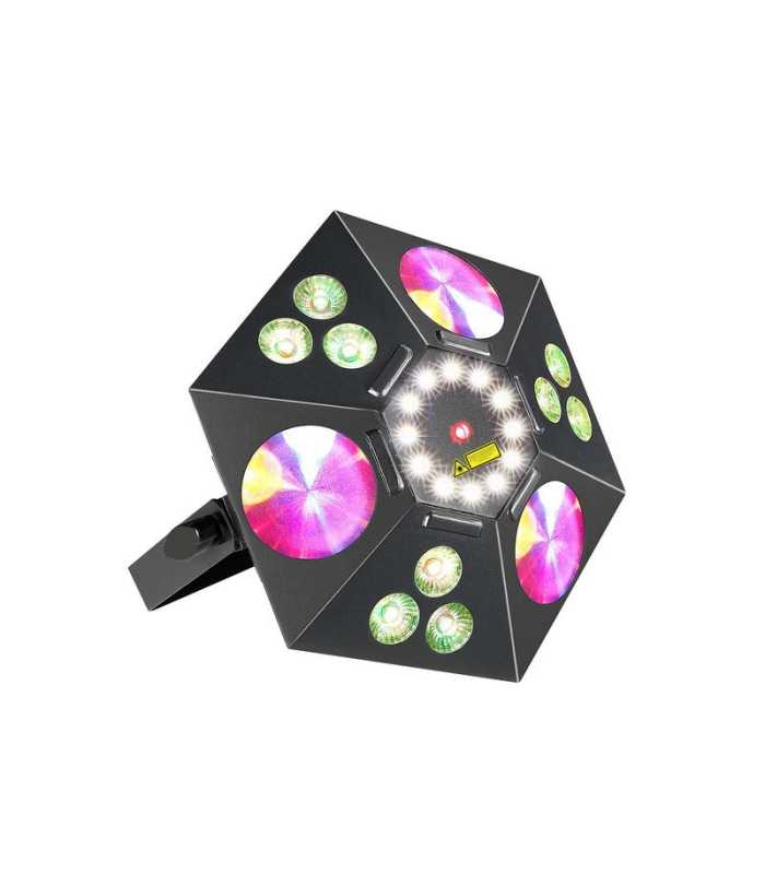 Iluminación de potencia 4 en 1 METEOR IX