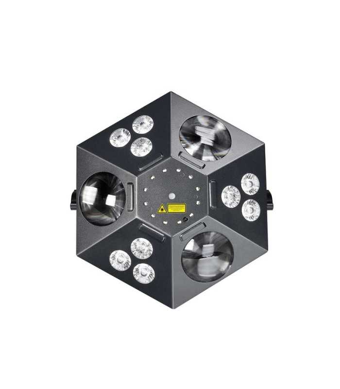 Iluminación de potencia 4 en 1 METEOR IX