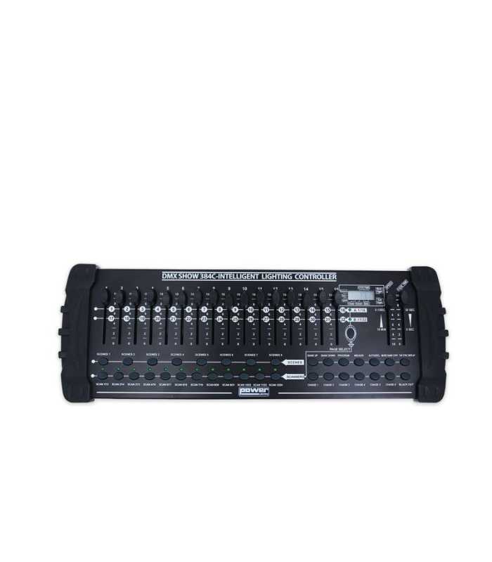 Consola de iluminación eléctrica DMX SHOW 384C