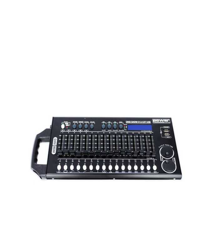 Consola de iluminación DMX SHOW 512 CXT USB Power Lighting