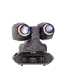 2 x 40W de luz con anillo de iluminación de potencia 2LYRE BEAM 40 RING