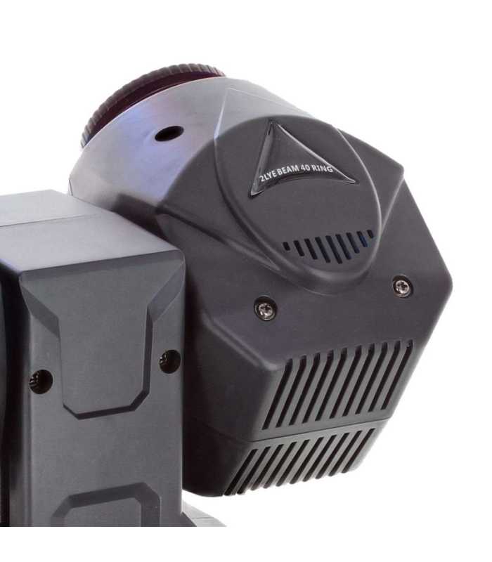 2 Lyres Beam 40W avec anneau Power Lighting 2LYRE BEAM 40 RING