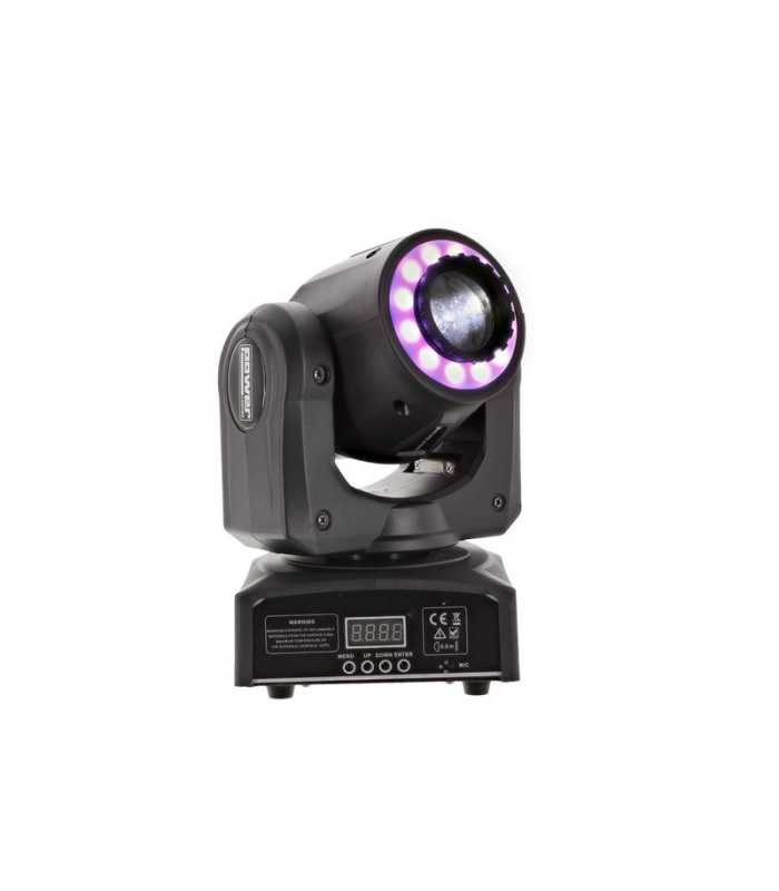 Lyre Spot 40W avec anneau Power Lighting LYRE SPOT 40 RING