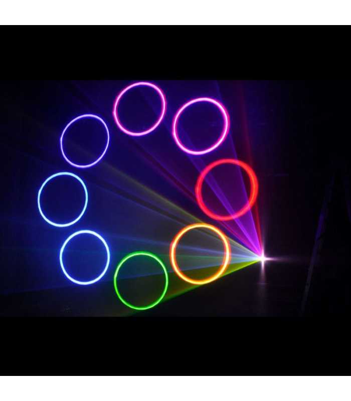 Laser Rouge, Vert, Bleu 3000 MW Power Lighting SATURNE 3K RGB