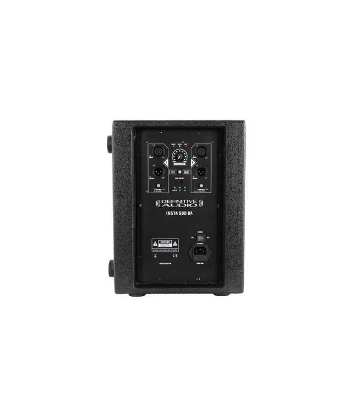 Subwoofer actif bois HP8 Definitive Audio INSTASUB 8A