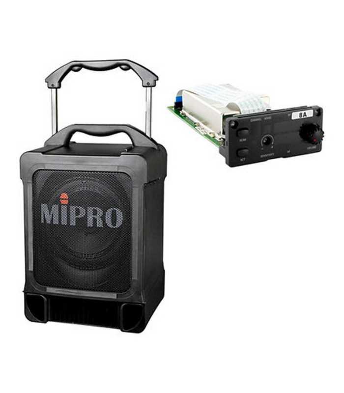 Mipro MA 707PAD MP3 + MRM 70 megafonía portátil y receptor UHF