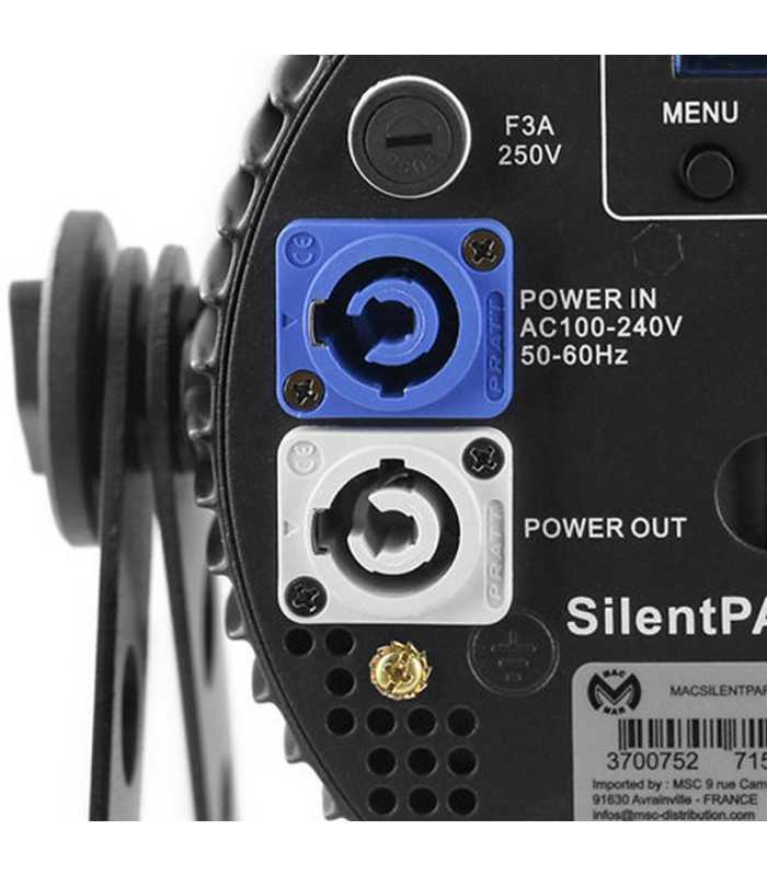 Mac Mah SilentPAR 12X10W 6-en-1 LED PAR