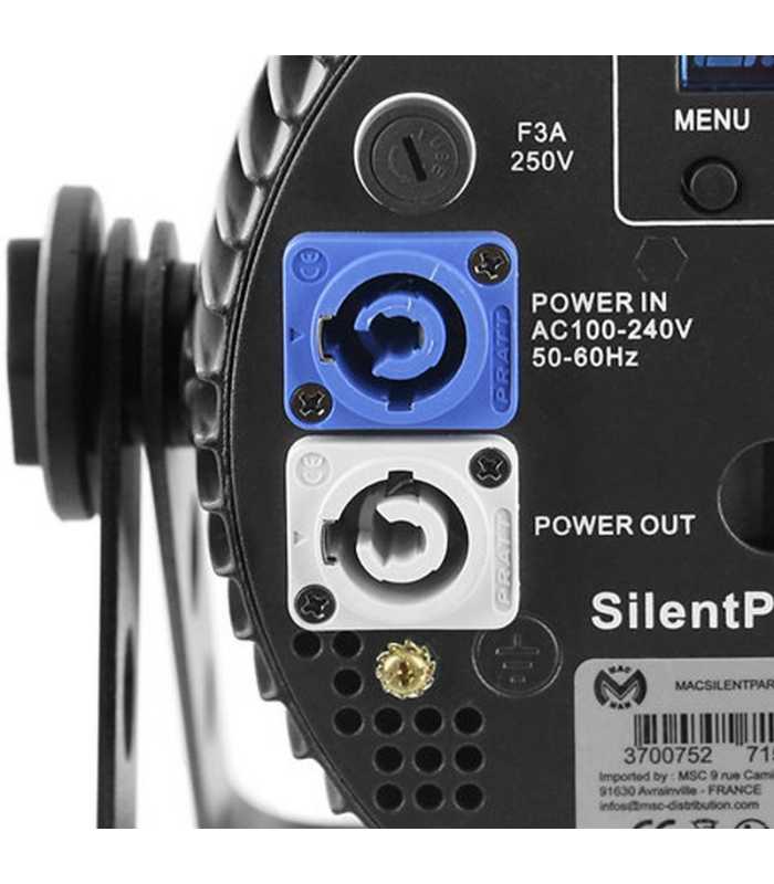 PAR LED Mac Mah SilentPAR 7X10W 4IN1