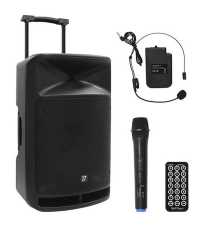 PA portátil BoomTone DJ TRAVELSOUND15-VHF