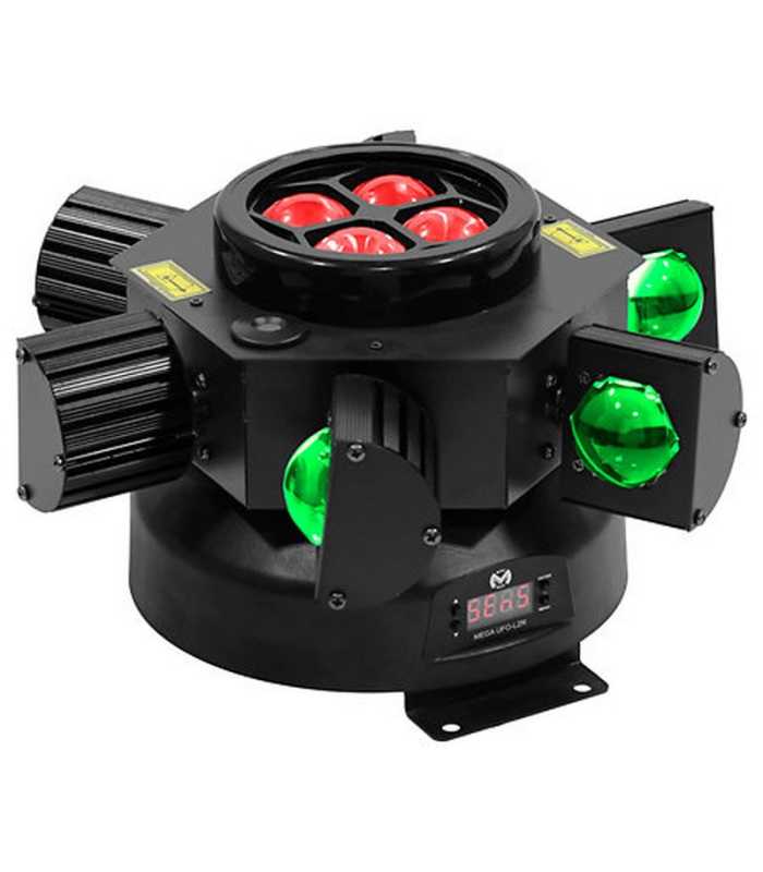 Efectos LED del Mac Mah MEGA UFO-LZR
