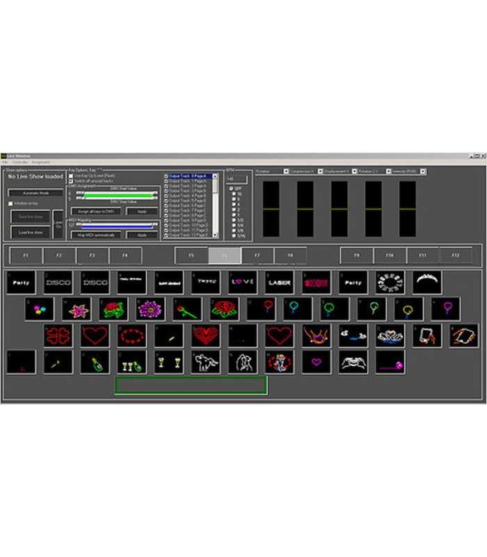 Software Light Laserworld INTERFACE ShowNET + SHOWEDITOR