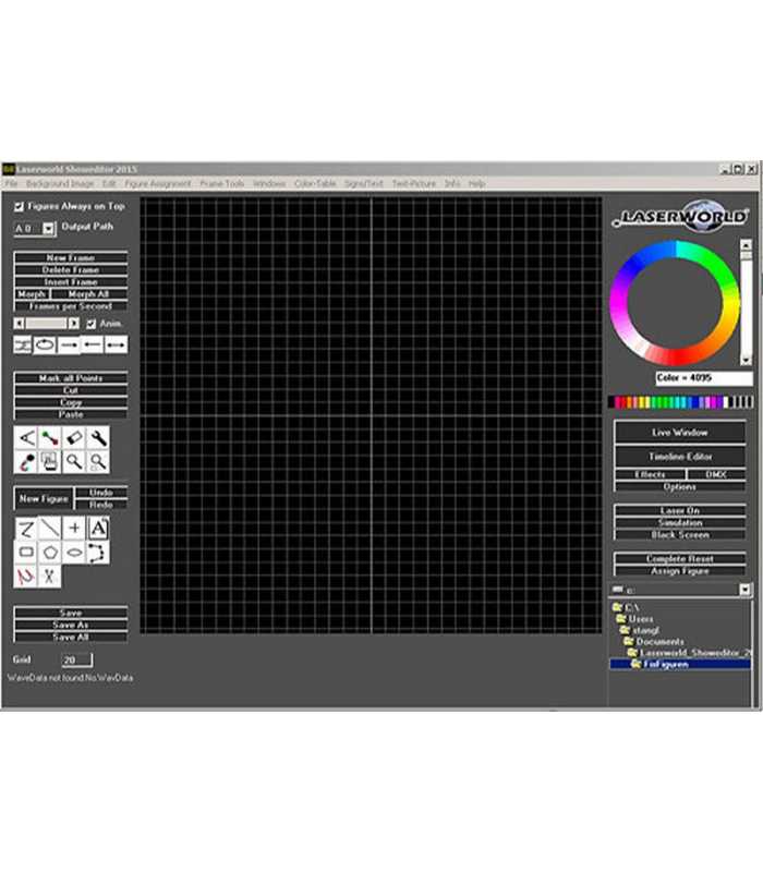 Software Light Laserworld INTERFACE ShowNET + SHOWEDITOR