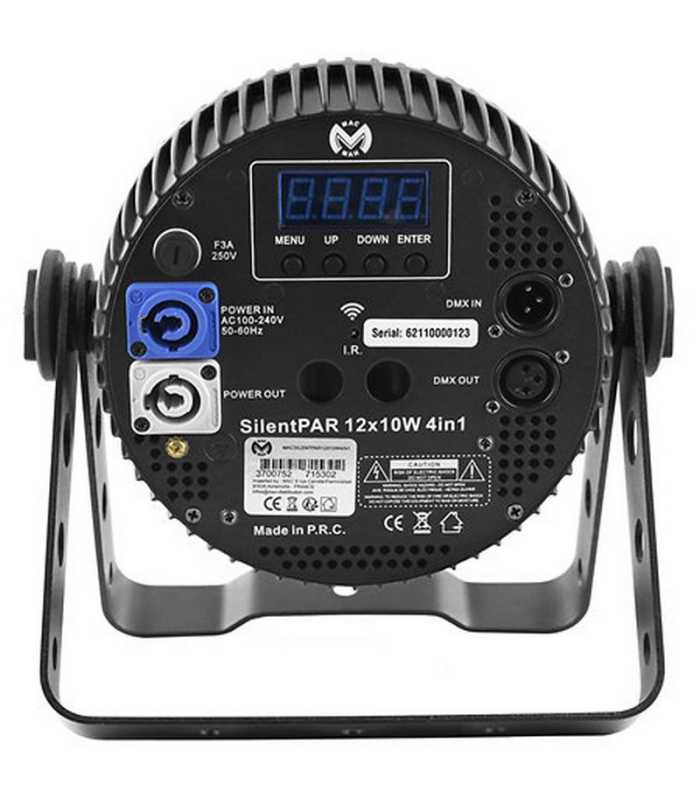 Mac Mah SilentPAR 12X10W 4-en-1 LED PAR