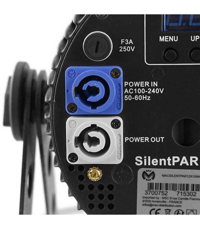 PAR LED Mac Mah SilentPAR 12X10W 4IN1