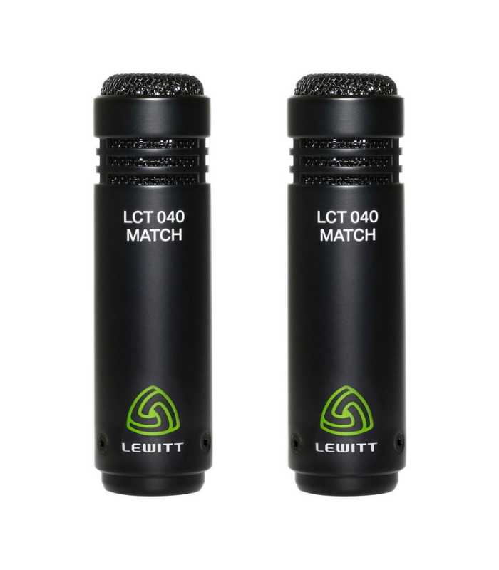 Pack micros statiques Lewitt LCT 040 MATCH stereo pair