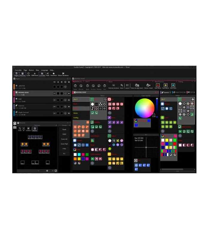Interfaz de control EC DMX de Sunlite