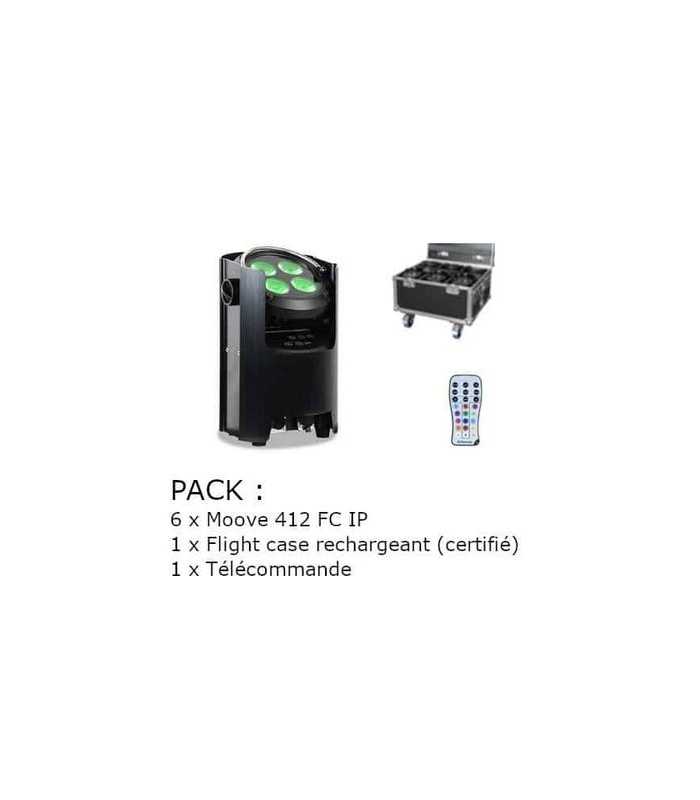 PACK de 6 proyectores autónomos Nicols MOOVE 412 FC IP FC6