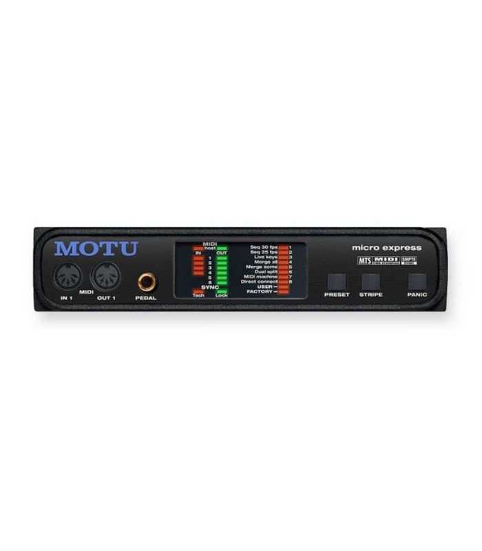 Interfaz MIDI USB Motu Micro Express 2