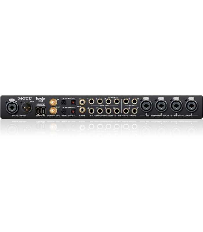 Tarjeta de sonido Motu Traveler mk3