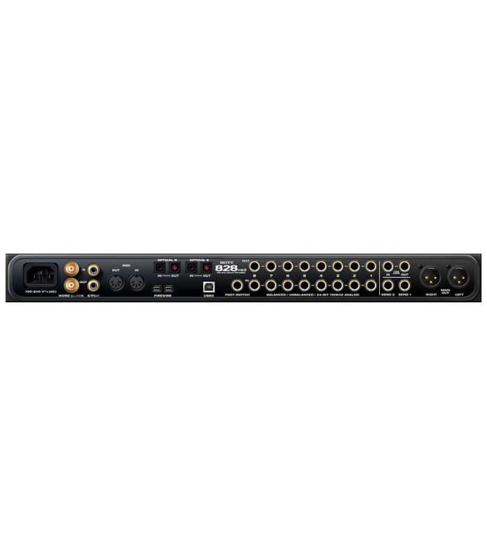 Carte son Motu 828 mk3 Hybrid