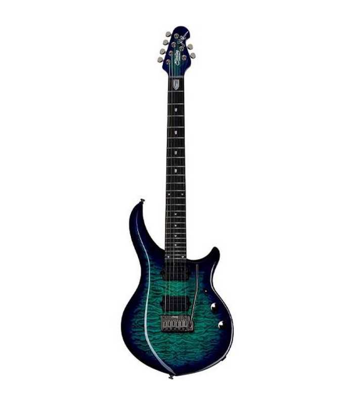 Guitare électrique Sterling MAJESTY MAJ200X QM CERULEAN PARADISE