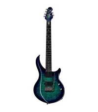 Guitare électrique Sterling MAJESTY MAJ200X QM CERULEAN PARADISE