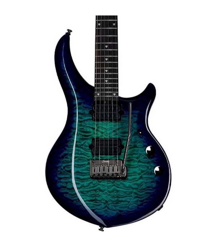 Sterling MAJESTY MAJ200X QM CERULEAN PARADISE Guitarra eléctrica