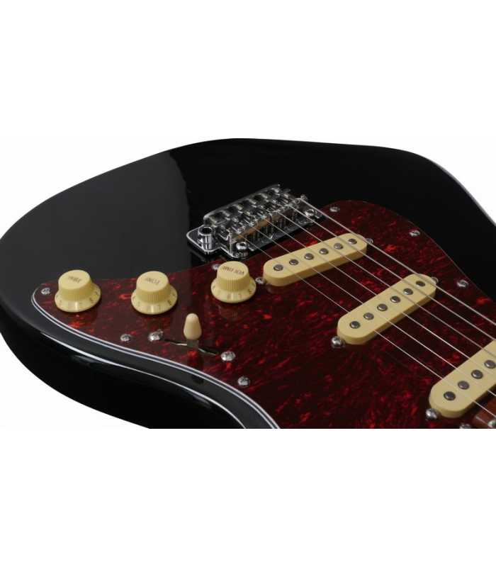 Guitare électrique Larry Carlton S7 Vintage Black MN
