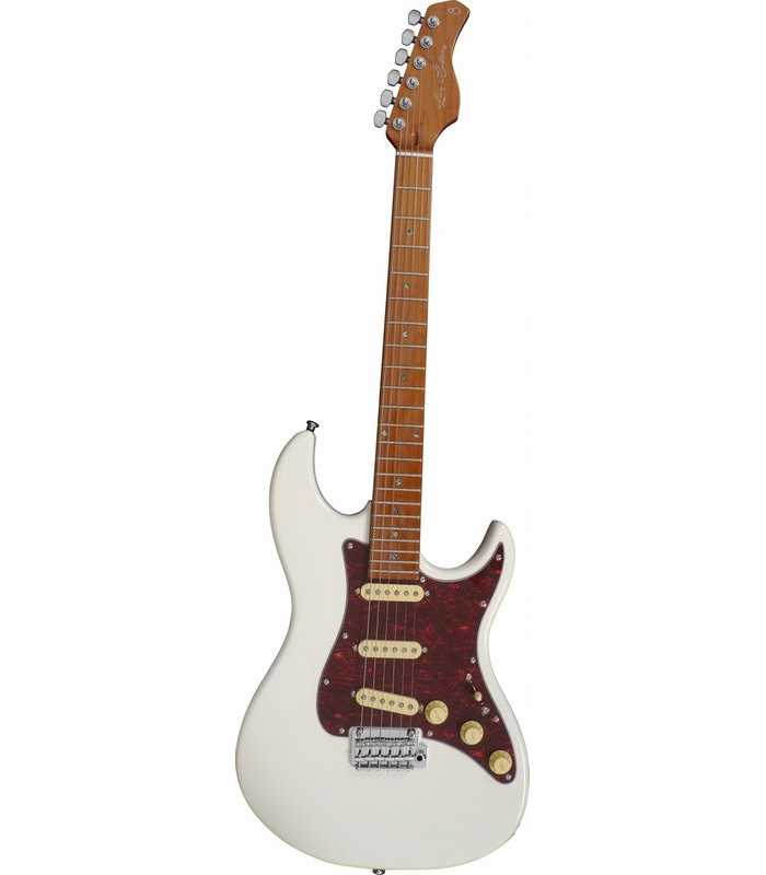 Guitare électrique Larry Carlton S7 Vintage Antique White MN