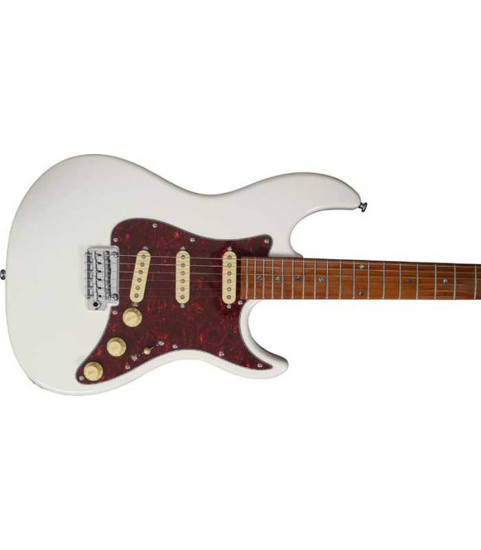 Guitare électrique Larry Carlton S7 Vintage Antique White MN