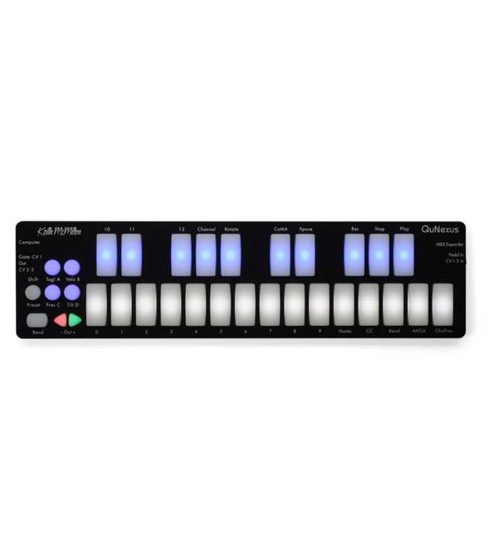Controlador de teclado Keith McMillen QuNexus MIDI-CV MPE